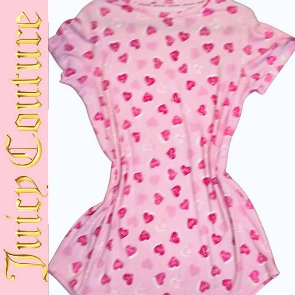 Juicy Couture Valentine's Sweet Hearts‎ Sleep Shirt